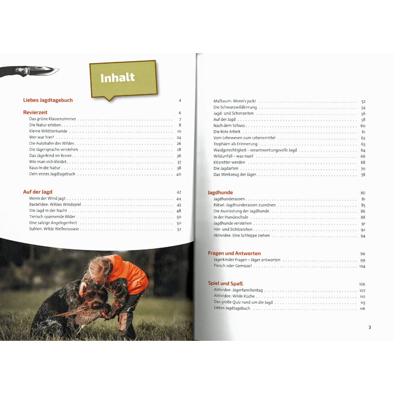 Kinderbuch "Das Jagdbuch für Kids"