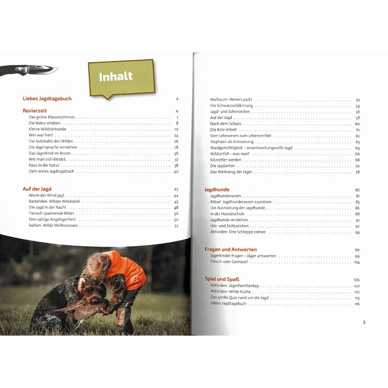 Kinderbuch "Das Jagdbuch für Kids"