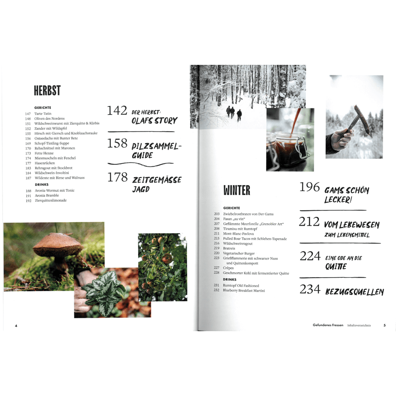 Kochbuch "Gefundenes Fressen - Wilde Zutaten erkennen, sammeln & zubereiten"