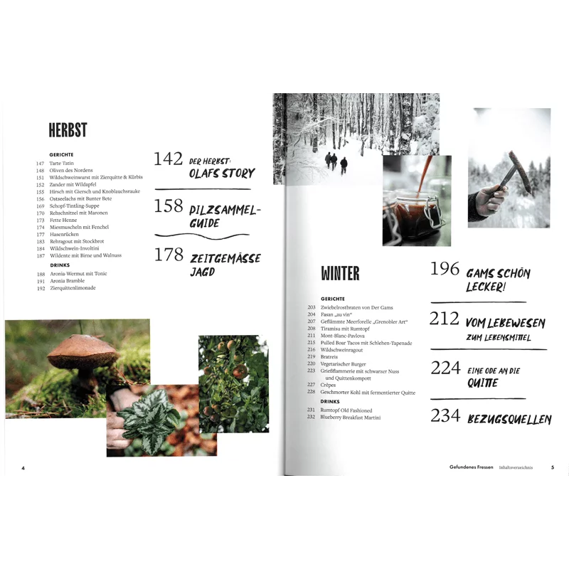 Kochbuch "Gefundenes Fressen - Wilde Zutaten erkennen, sammeln & zubereiten"