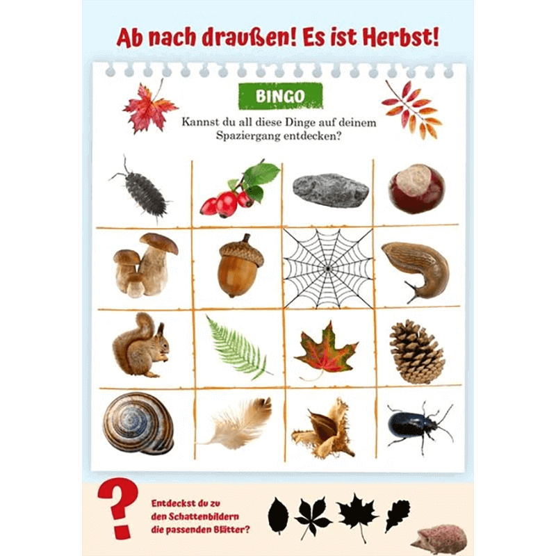 Spieleblock "Abenteuer Spaziergänge"