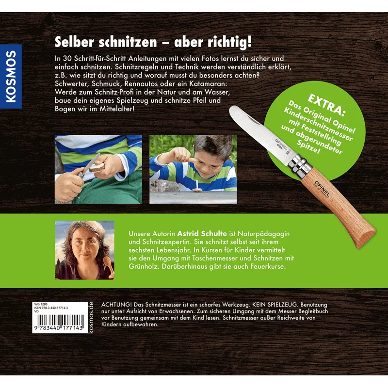 Kinderbuch "Meine Schnitzwerkstatt"