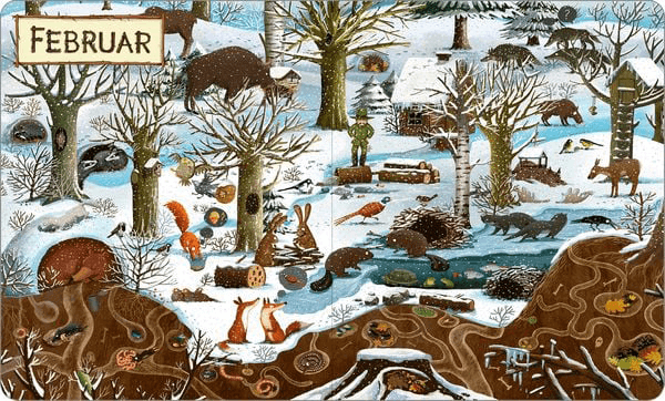 Kinderbuch "Ein Jahr im Wald"
