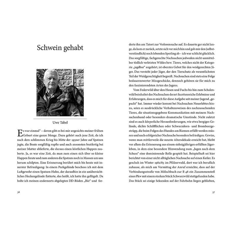 Buch "Auf der Nachsuche"