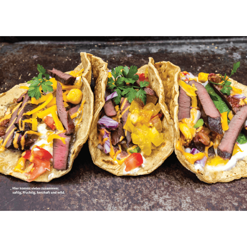 Rezeptbroschüre "Wildes Streetfood" (Wild auf Wild)
