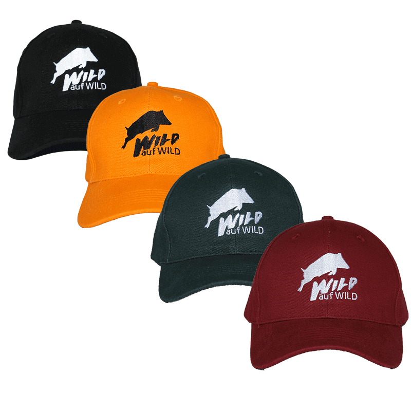 Baseballkappe "Wild auf Wild" verschiedene Farben