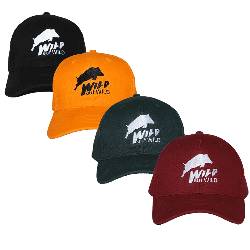 Baseballkappe "Wild auf Wild" verschiedene Farben
