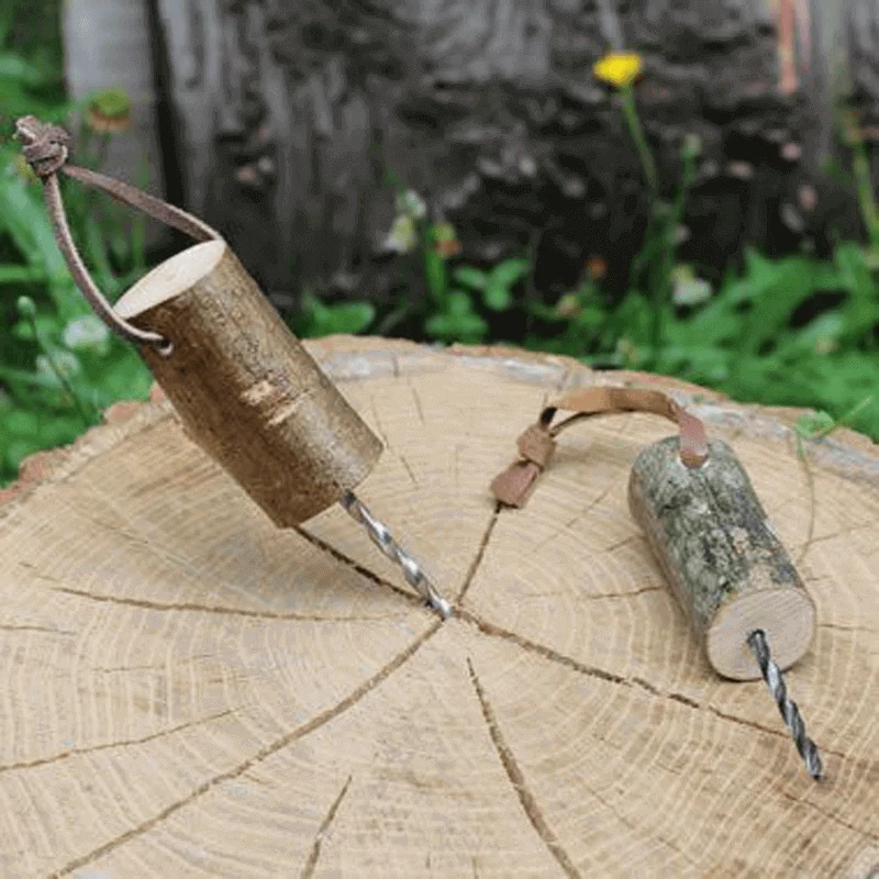 Holz-Handbohrer natur
