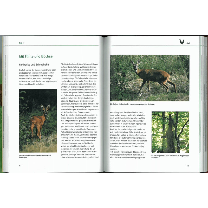Buch "Hege und Jagd im Jahreslauf"