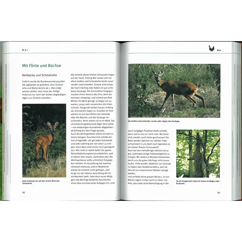 Buch "Hege und Jagd im Jahreslauf"
