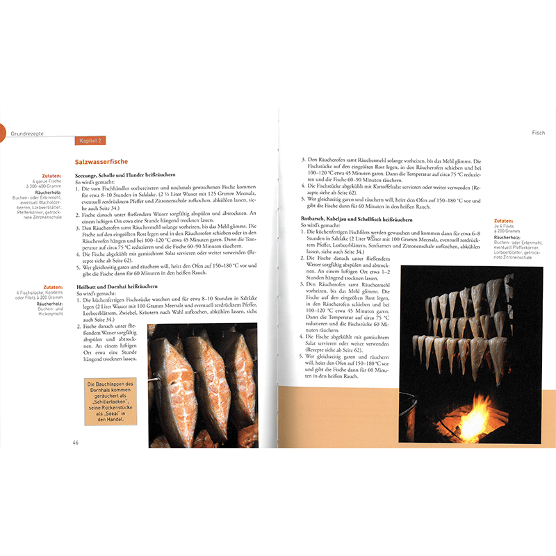 Kochbuch "Selbst räuchern - Fisch, Fleisch und Geflügel"