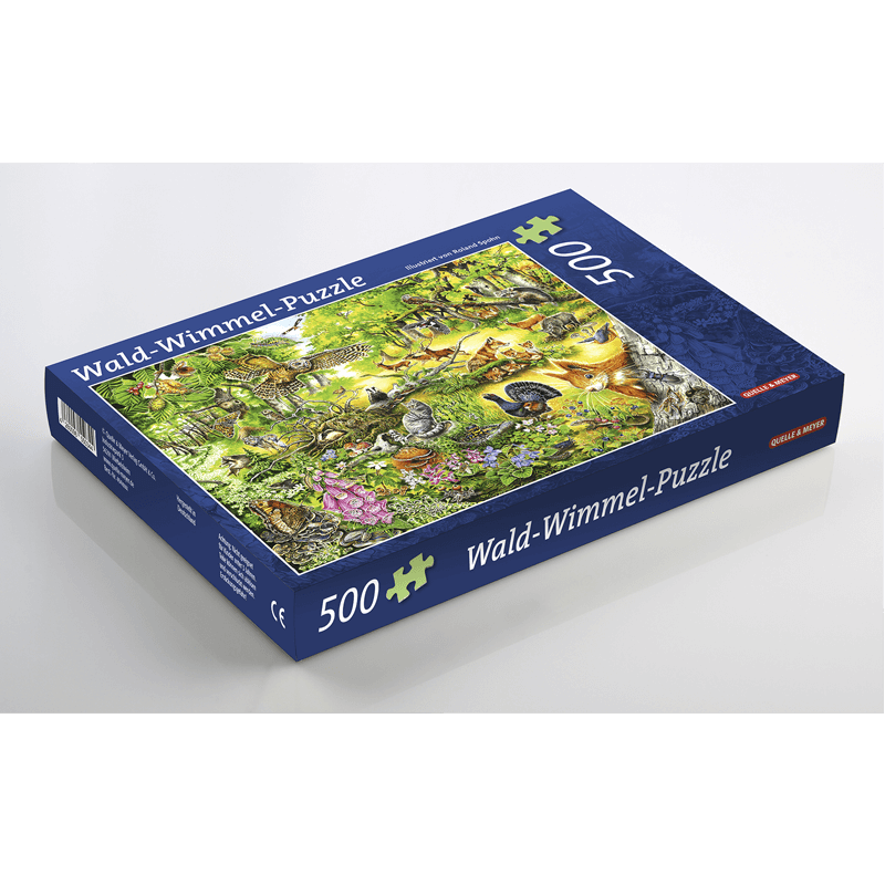 Wald-Wimmel-Puzzle