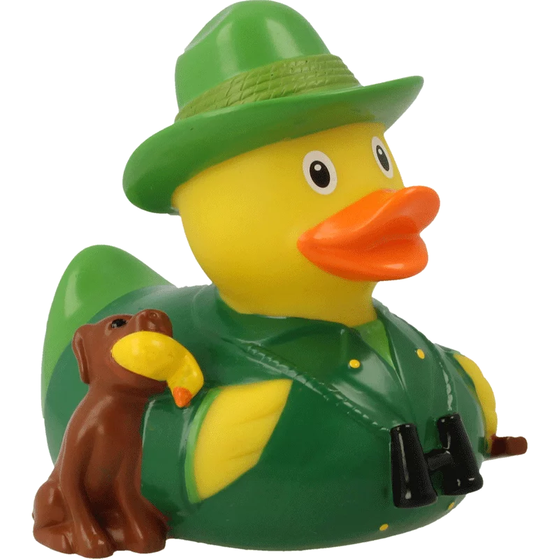Quietscheente Lilalu "Jäger"