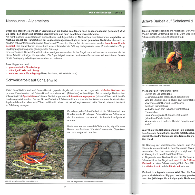 Arbeitsblätter Jägerprüfung  "Jagdliche Praxis"
