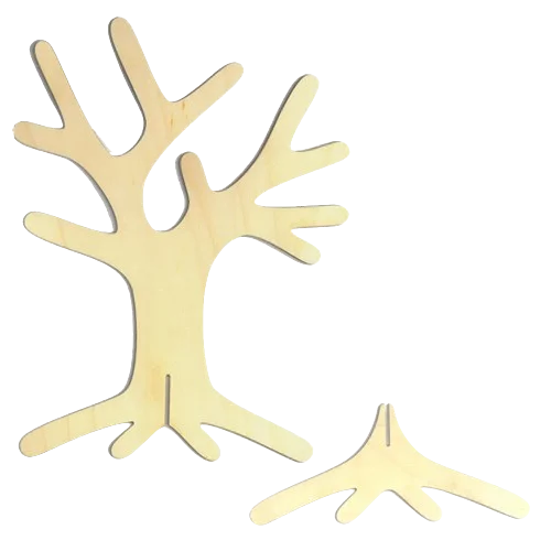 Holzaufsteller "Bastelbaum"