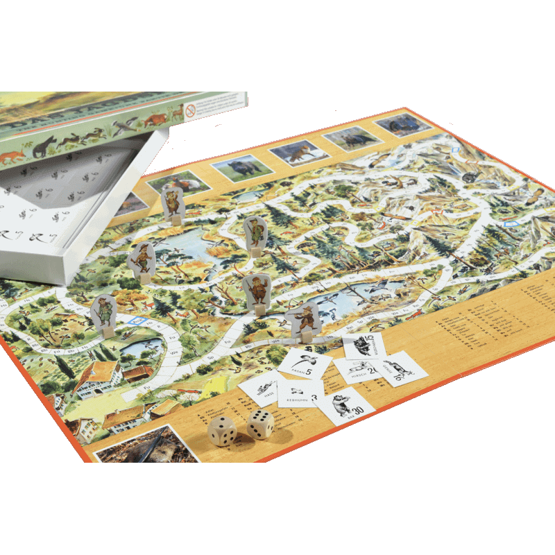 Sauer Brettspiel "Das Jagdspiel"