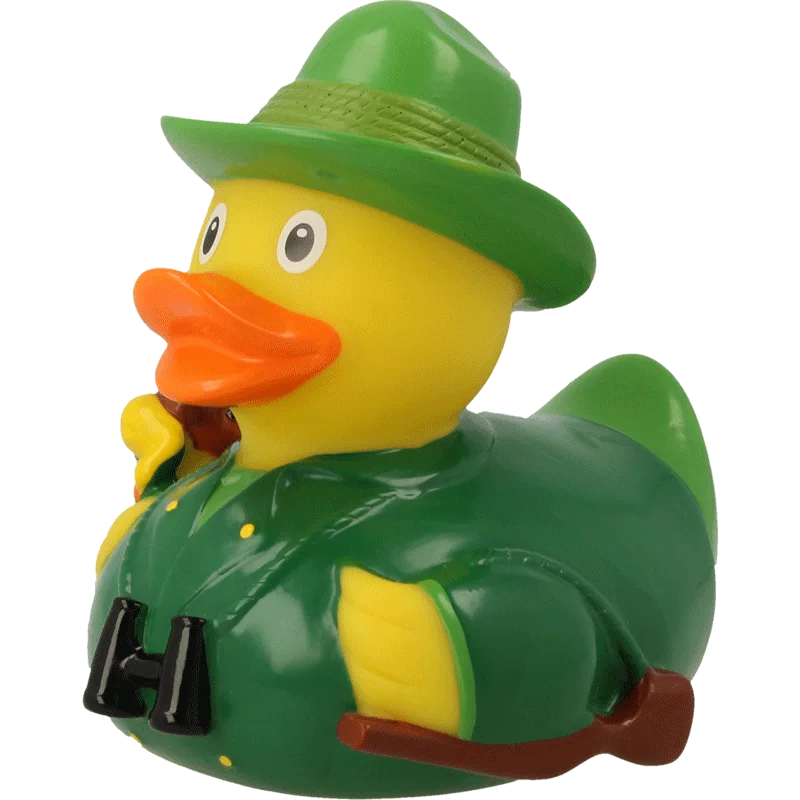 Quietscheente Lilalu "Jäger"