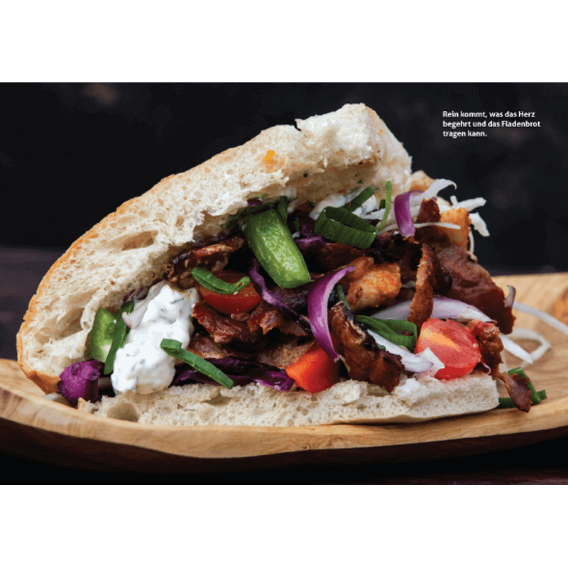 Rezeptbroschüre "Wildes Streetfood" (Wild auf Wild)