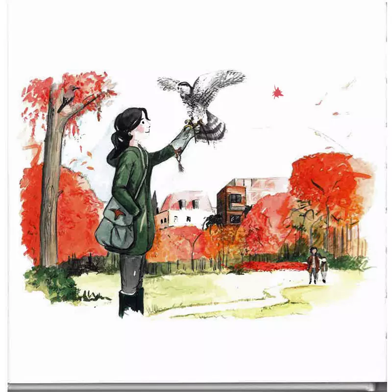 Kinderbuch "Emil und die Falknerin"