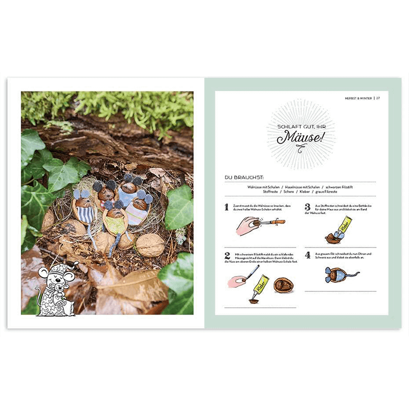 Kinderbuch "Natur-Werkstatt - Basteln und Spielen"
