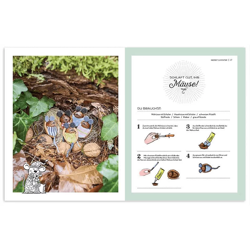 Kinderbuch "Natur-Werkstatt - Basteln und Spielen"