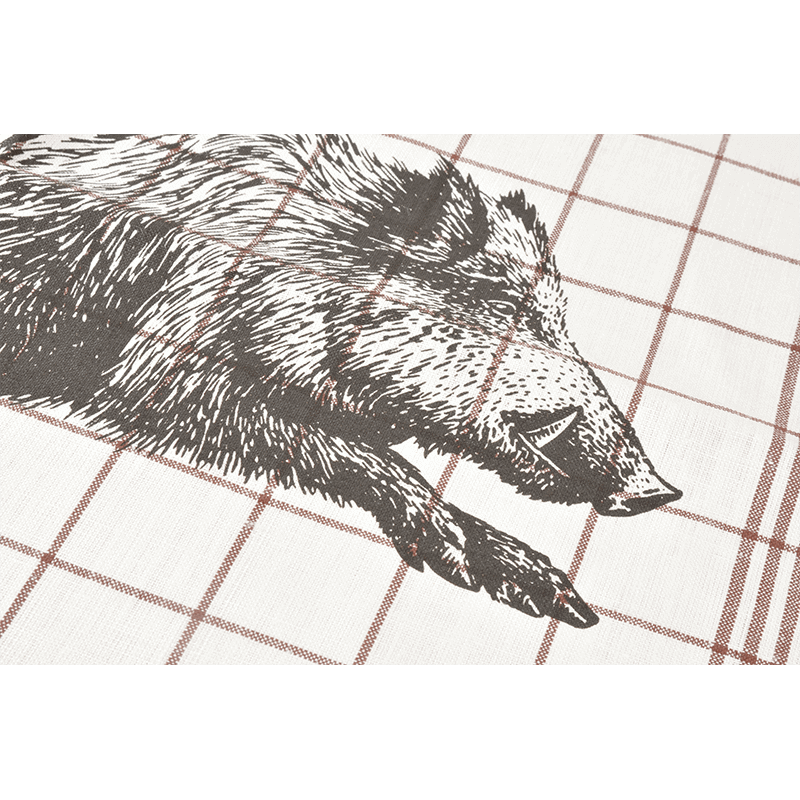 Bielefelder Leinen Geschirrtuch "Wildschwein"
