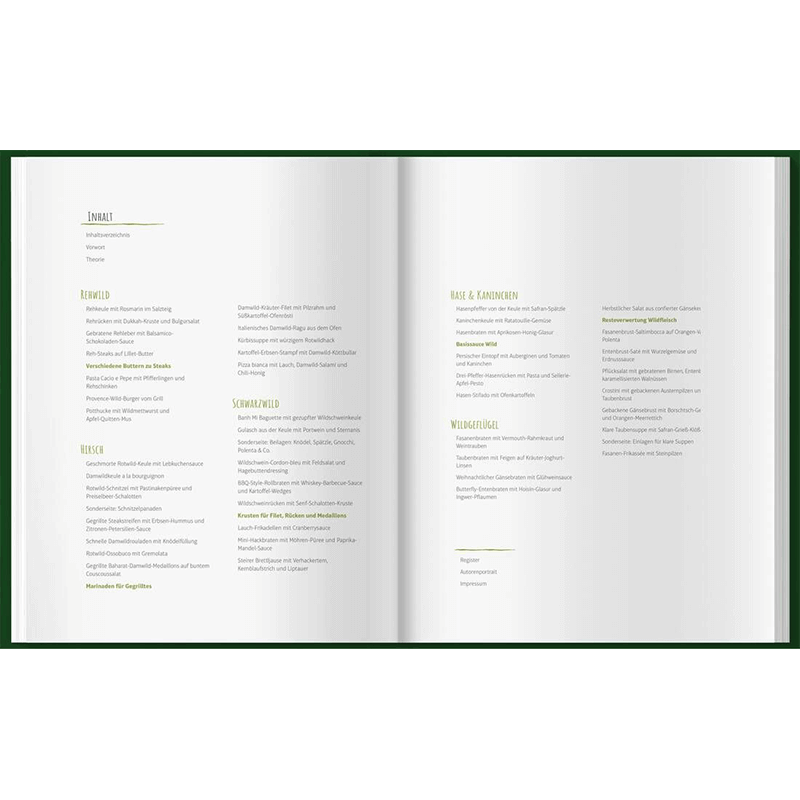 Kochbuch "Einfach Mal Wild"