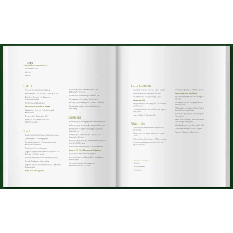 Kochbuch "Einfach Mal Wild"