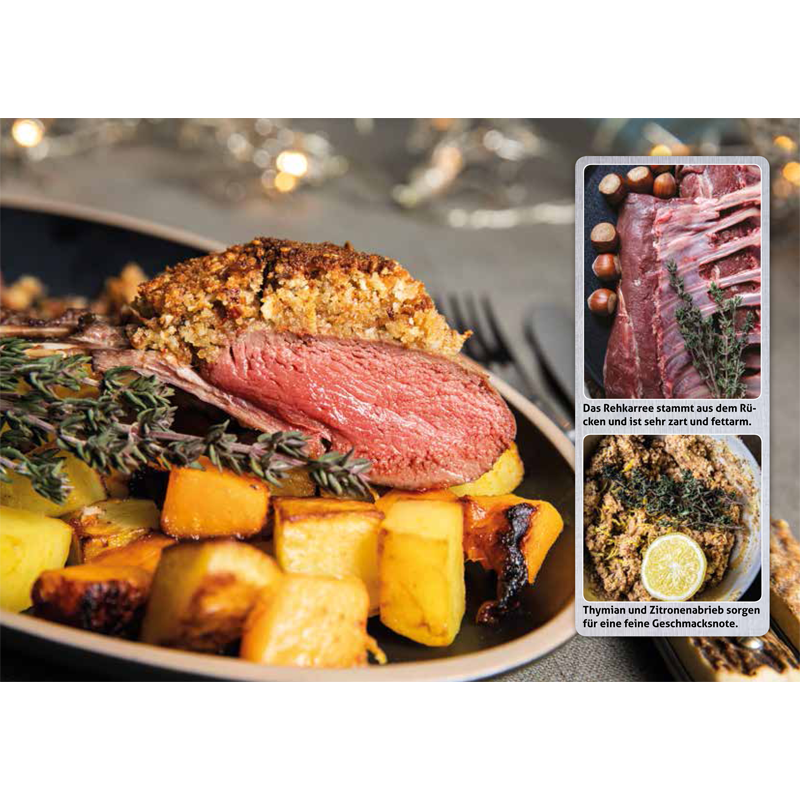 Rezeptbroschüre "Wilde Festtagsküche"