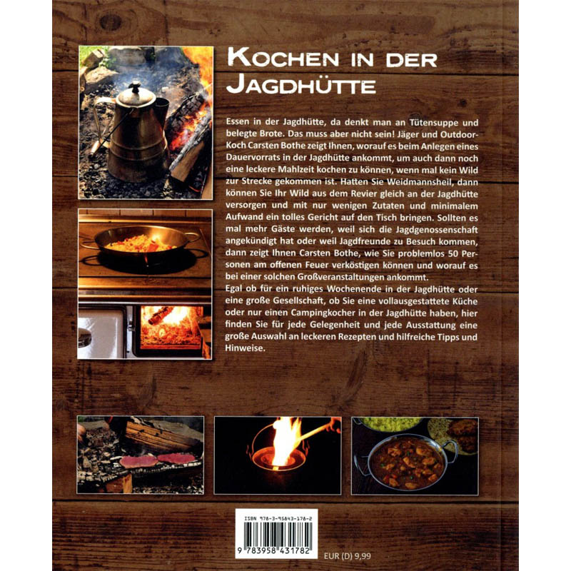 Kochbuch "Kochen in der Jagdhütte"