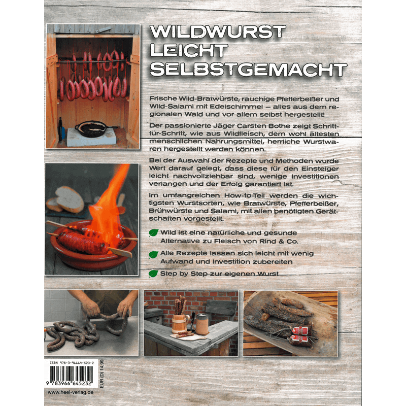 Kochbuch "Land und Werken - Wildwurst selber machen"