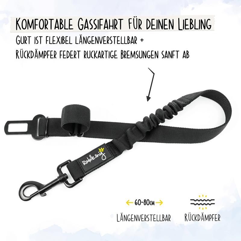 Rudelkönig Hunde-Sicherheitsgurt