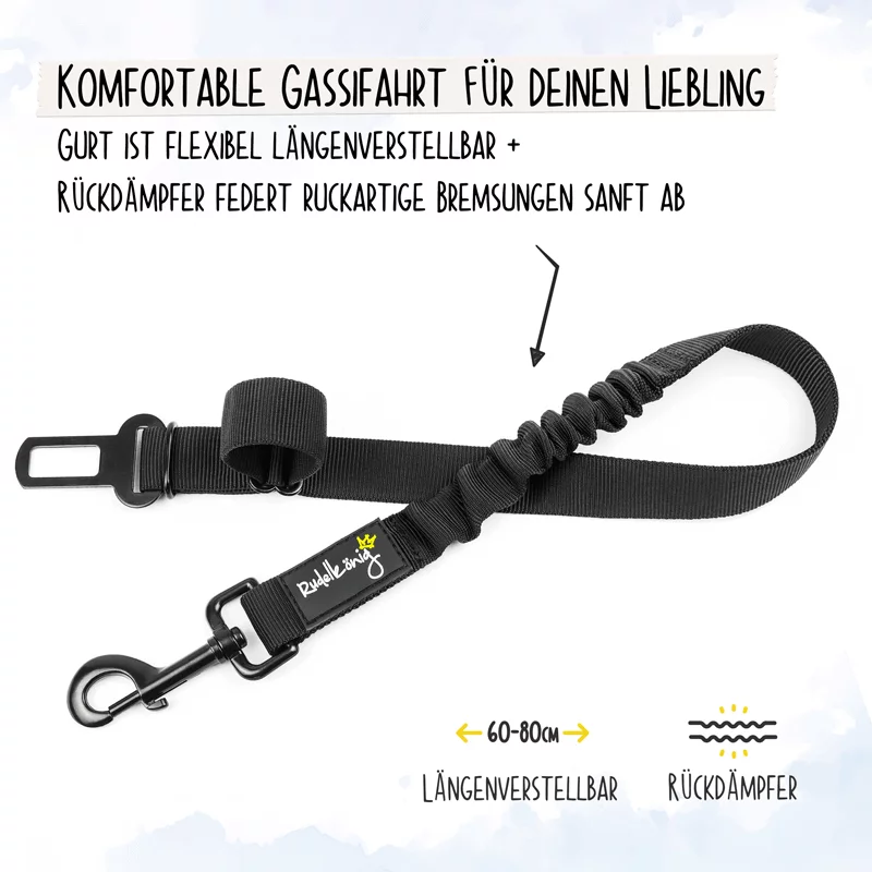 Rudelkönig Hunde-Sicherheitsgurt