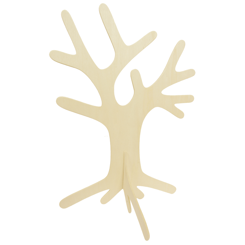 Holzaufsteller "Bastelbaum"