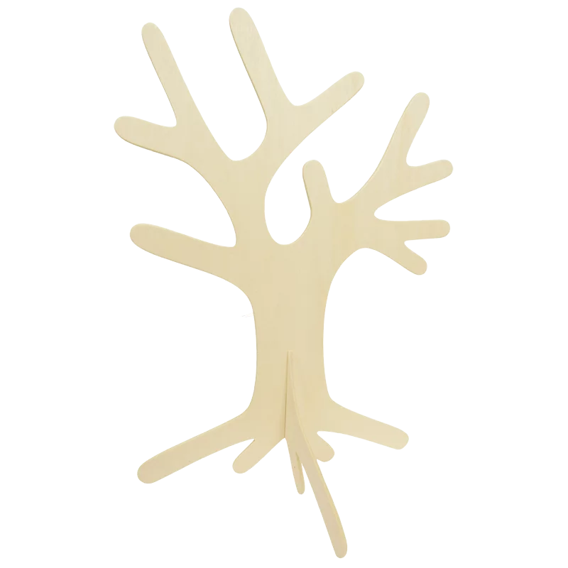 Holzaufsteller "Bastelbaum"