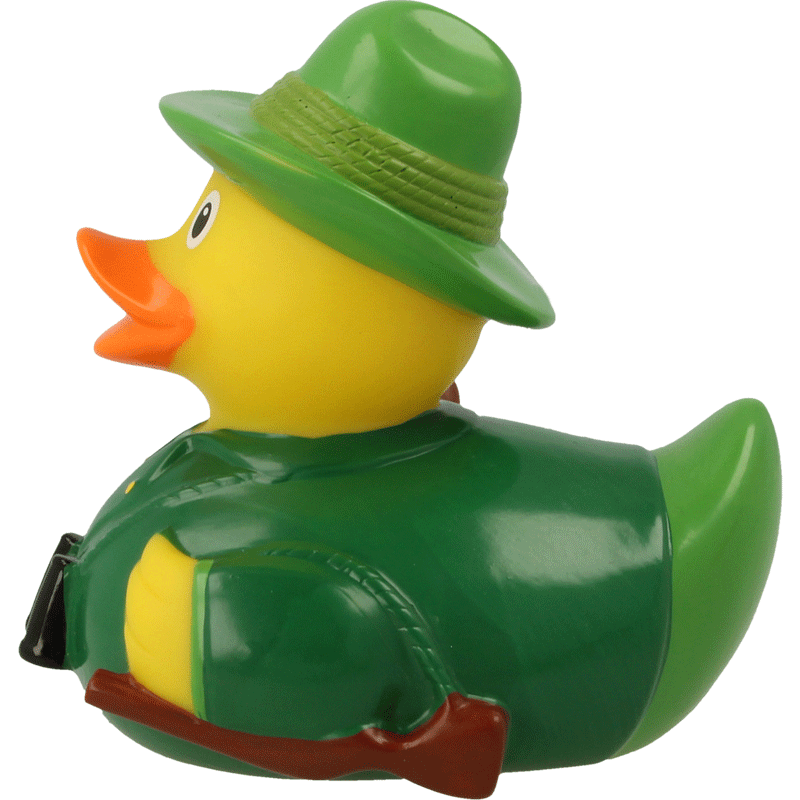 Quietscheente Lilalu "Jäger"