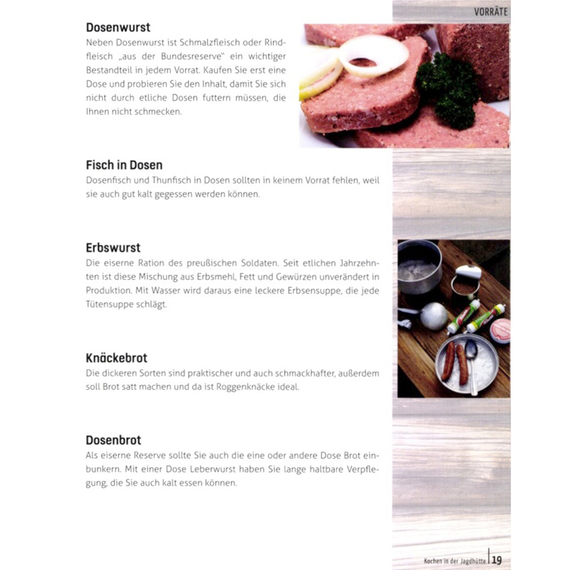 Kochbuch "Kochen in der Jagdhütte"