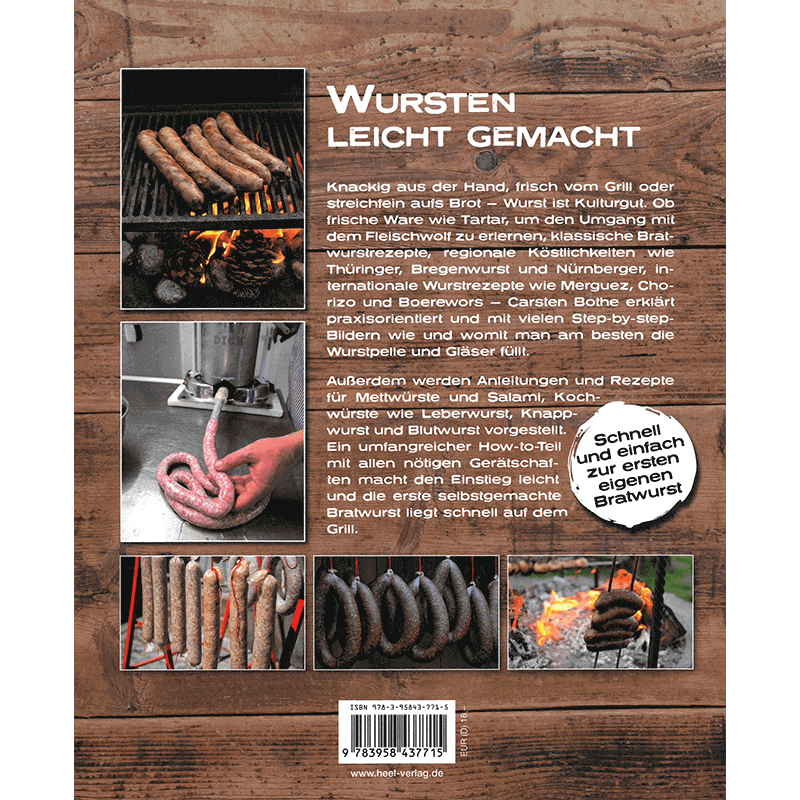 Kochbuch "Wursten leicht gemacht - Technik, Rezepte, Genuss"