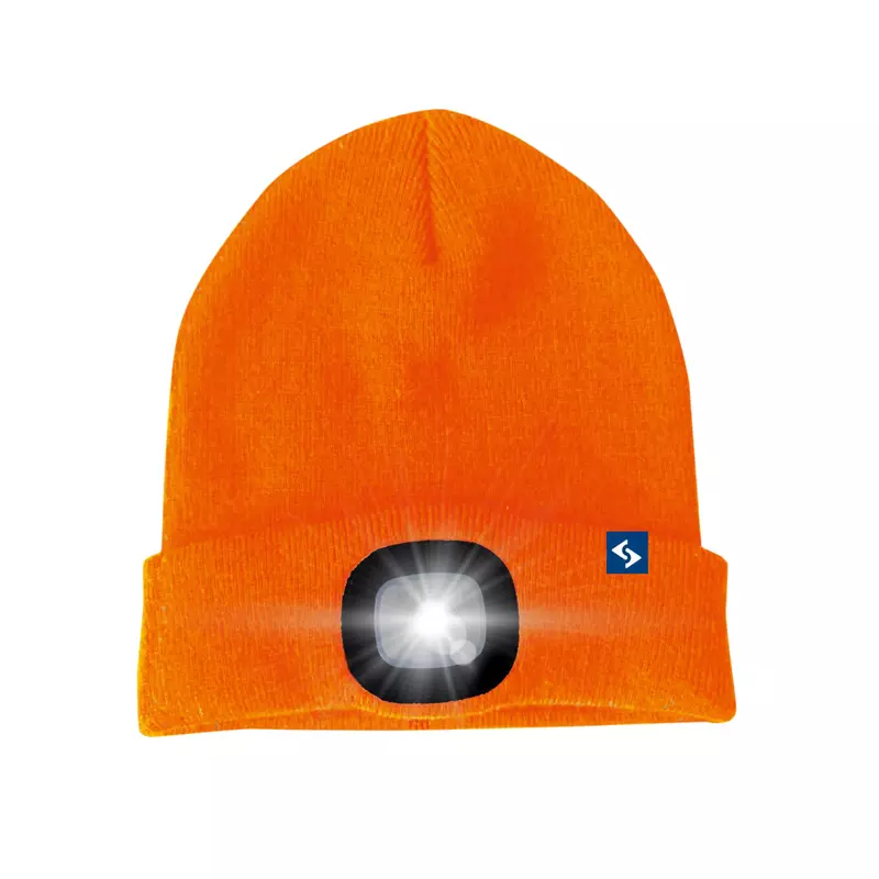 LED-Strickmütze Malix orange