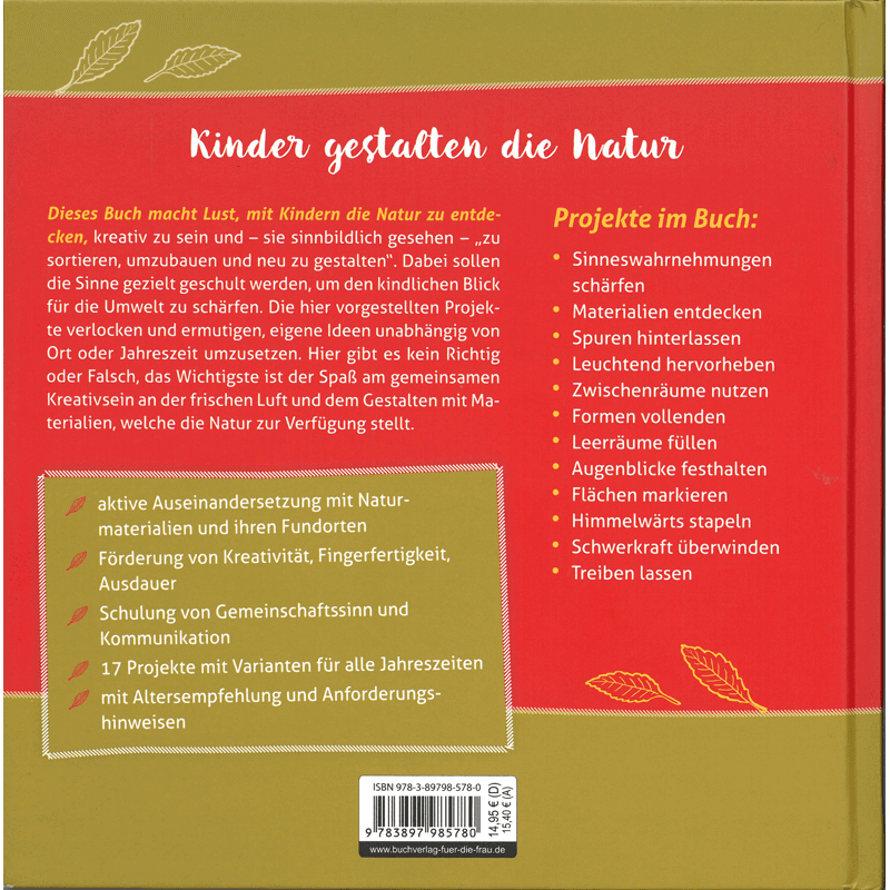 Kinderbuch "Kinder gestalten die Natur"