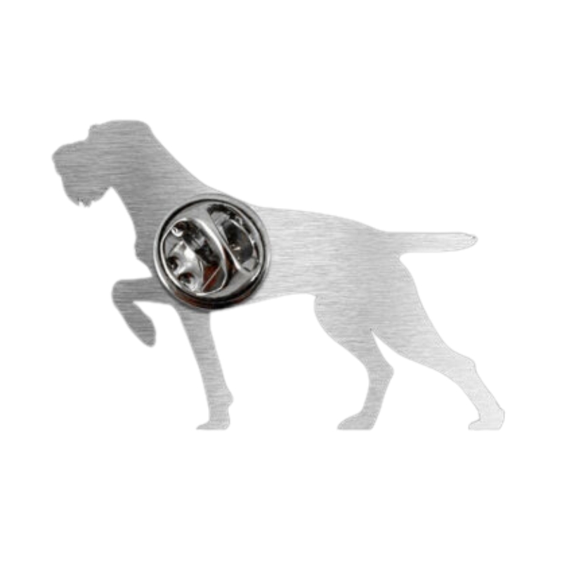 Deko Pin/Anstecker "Drahthaar"