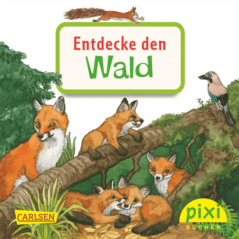 Kinderbuch "Maxi-Pixi 399: Entdecke den Wald"