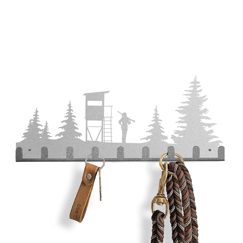 Schlüsselboard / Garderobe "Jägerin"