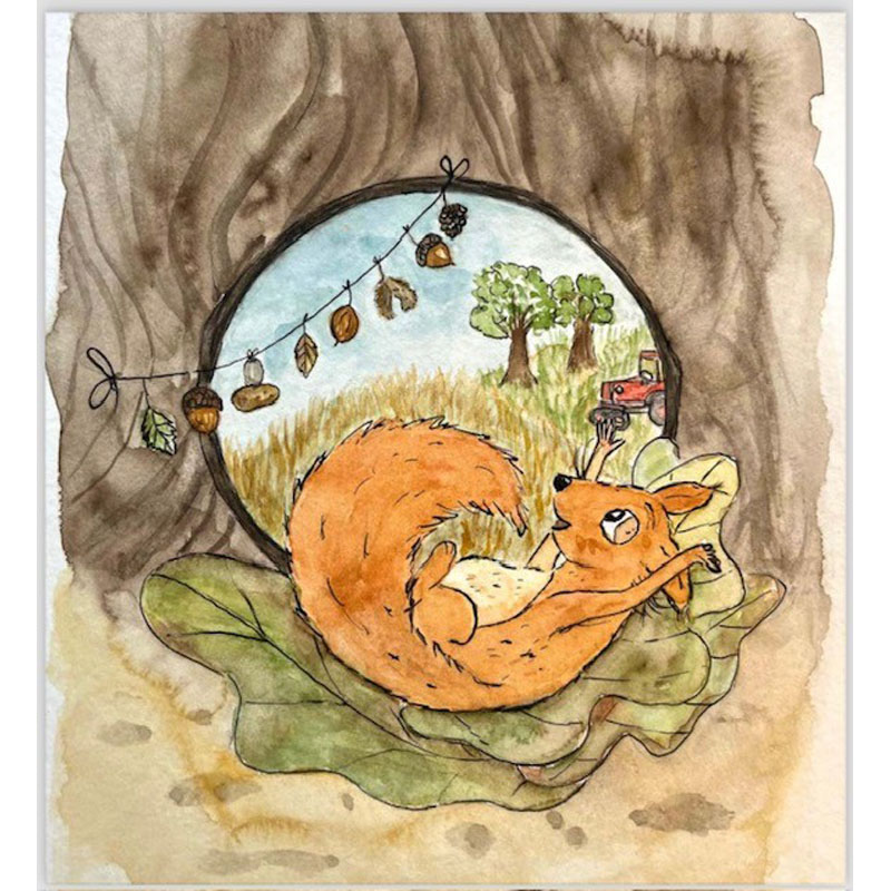 Kinderbuch "Rehkitz Ronja außer Gefahr"