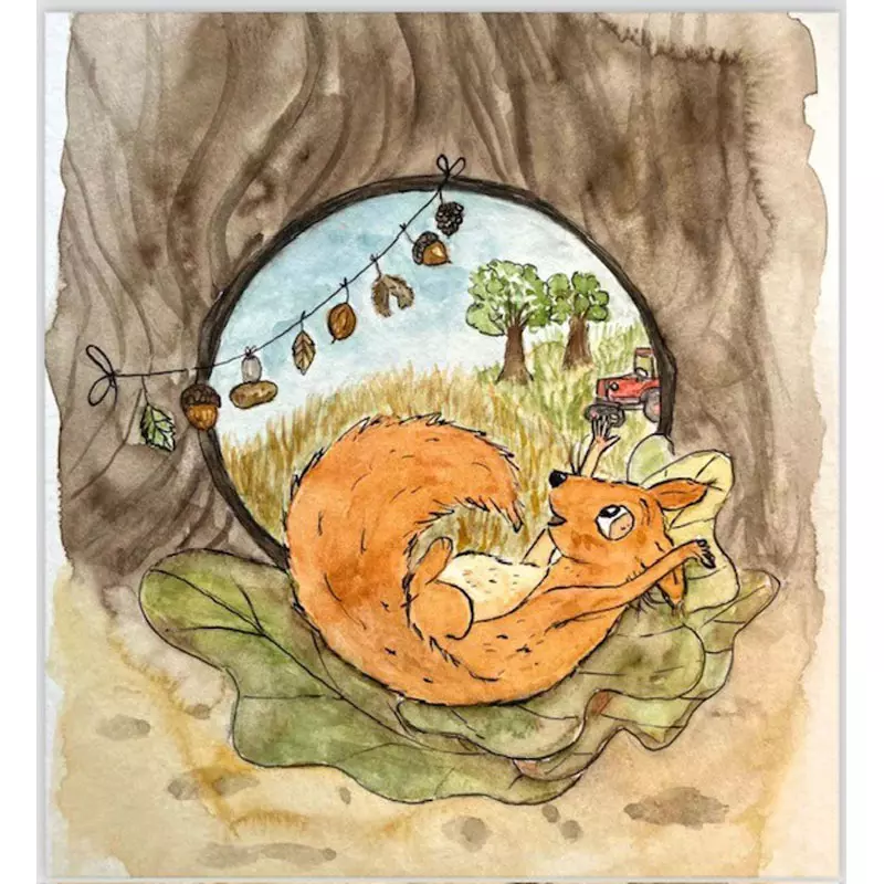 Kinderbuch "Rehkitz Ronja außer Gefahr"