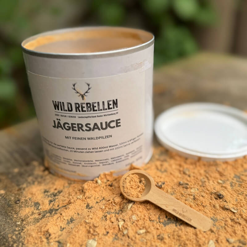 WildRebellen Jägersoße mit Waldpilzen