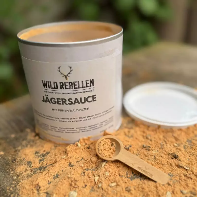 WildRebellen Jägersoße mit Waldpilzen