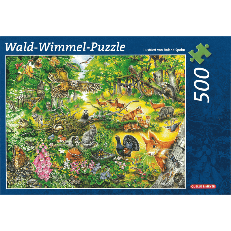 Wald-Wimmel-Puzzle