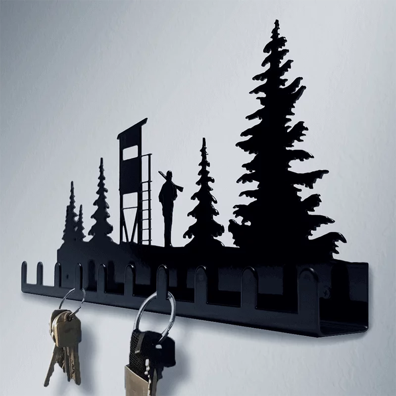Schlüsselboard / Garderobe "Jagd"