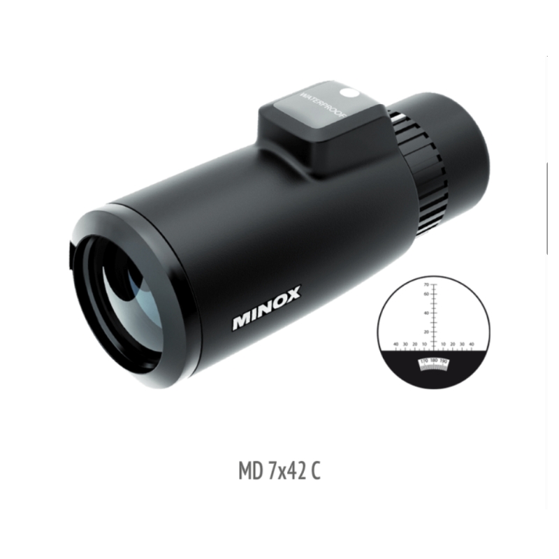 Minox Monokular 7x42 C schwarz